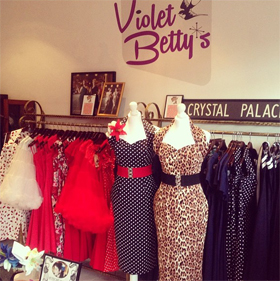 Violet Bettys Crystal Palace : Alternative fashion in London