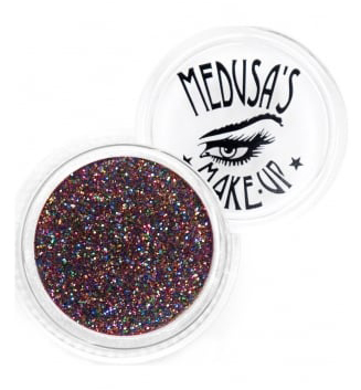 Black glitter by Medusas Make Up : Alternative make up