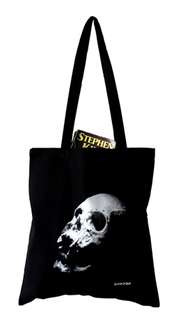 Skull tote bag : Gothic fashion
