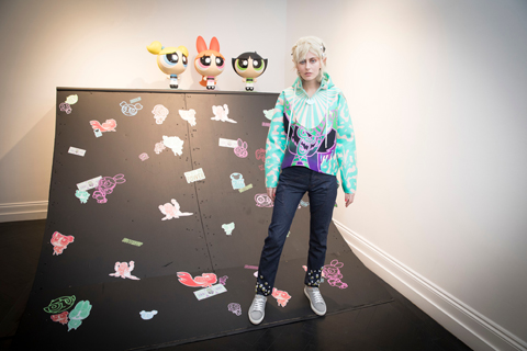 Katie Eary x The Powerpuff Girls collection