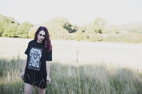 Skeleton Jack 666 t-shirt : Alternative clothing