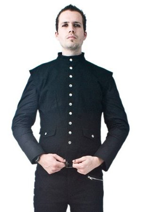 Gothic mens waistcoat : Mens alternative clothing