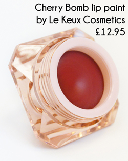 Le Keux Cosmetic's Cherry Bomb lip paint